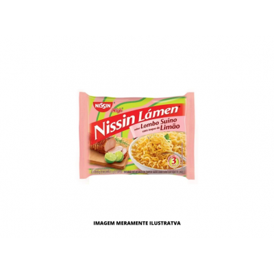 LAMEN - NISSIN - 85g LOMBO SUINO COM LIMAO - CX50